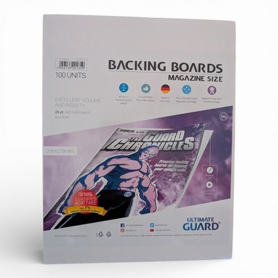 Ultimate Guard Backing Boards Magazine Size hohe Stabilität