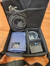 Iomega Zip 100 Drive AC Adapter and Cables Case Cord TESTED