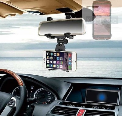 Autohalterung Rückspiegel für Cubot King Kong Mini2 Smartphone Halter Spiegelh