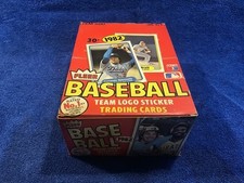 1982 Fleer Baseball RC/Base - Complete Your Collection