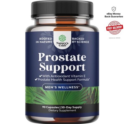 Quality Male Vitamin Blend - Herbal Prostate Support with Saw Palmetto, 90 Count