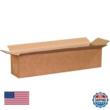 Aviditi 18 x 4 x 4 Long Corrugated Cardboard Boxes Pack of 100