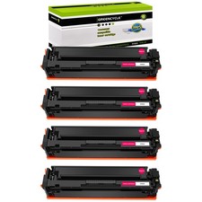 4PK Magenta CF503A 202A Toner fit for HP LaserJet Pro M254dw M281cdw M281fdw MFP