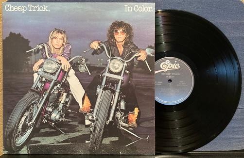 CHEAP TRICK IN COLOR~1979 EPIC RECORDS CANADA GATEFOLD REISSUE LP