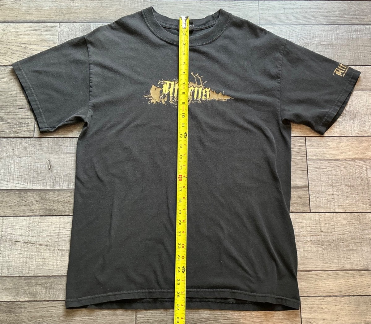 ATTICUS Logo T-shirt Mens Medium Black Authentic Blink 182 Punk