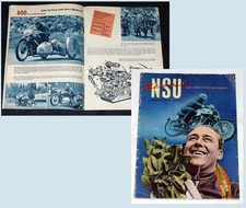 NSU Revue - Ausgabe Heft Sommer 1950 &ndash; ORIGINAL 32 Innenseiten, gute Erhaltung