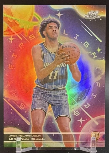 2025 Topps Cosmic Chrome Jase Richardson Base (RAW)