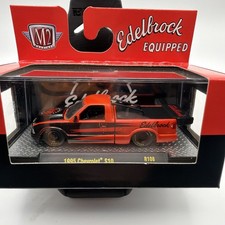 M2 Machines Edlebrock S10 164 Sealed New Red Sharp S-10 Chevy Chevrolet
