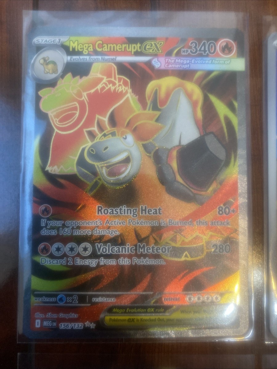 ultra rare legendary mega evolution pokemon cards 2025 Pokemon Mega Evolution #179/132 Mega Lucario ex Special Rare PSA 10