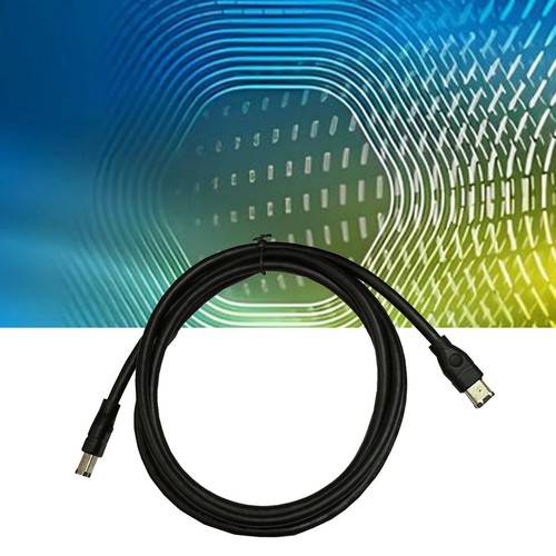 Câble Firewire 1,8 M, Noir, Câble IEEE 1394 Firewire 400 vers Firewire 400 5622 - Photo 4/6