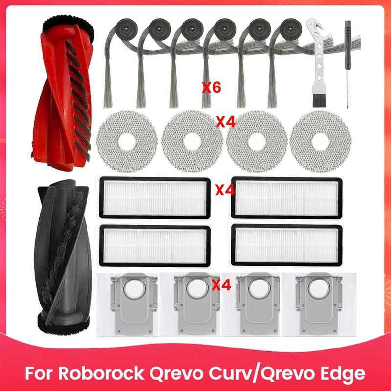 Robot Vacuum Cleaner Accessory Kit for Qrevo Curv/Qrevo Spa9143