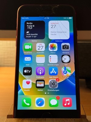 Apple iPhone SE (3. Generation) A2783 - 64GB - (PRODUCT)RED - Beschreibung lesen