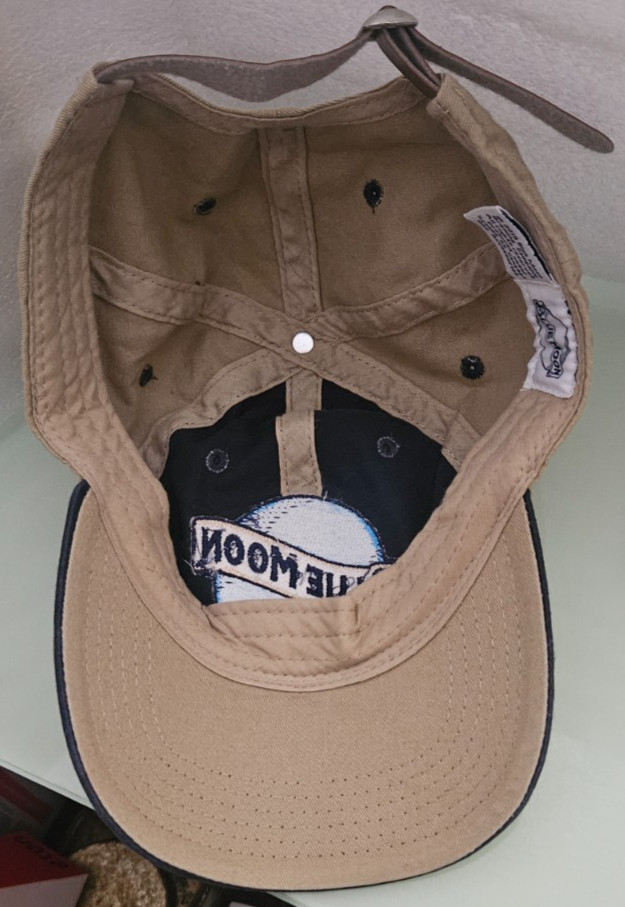 BLUE MOON patch logo   strapback cap hat - image 3
