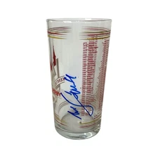 Mike Smith Signed 2018 Kentucky Derby Glass Triple Crown Winning Jockey Justify