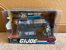 NEW NIGHT SPECTER w GRAND SLAM Hasbro GI Joe 25th Anniversary - Action Figure