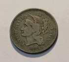 1866 Three Cent Nickel — photo from another recent sale