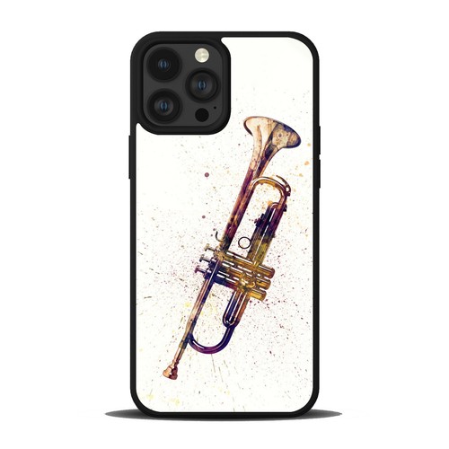 Jazz music trumpet Poster Lightweight Cover For iPhone SE XS XR Max 5 6 7 8 Plus - Picture 6 of 25