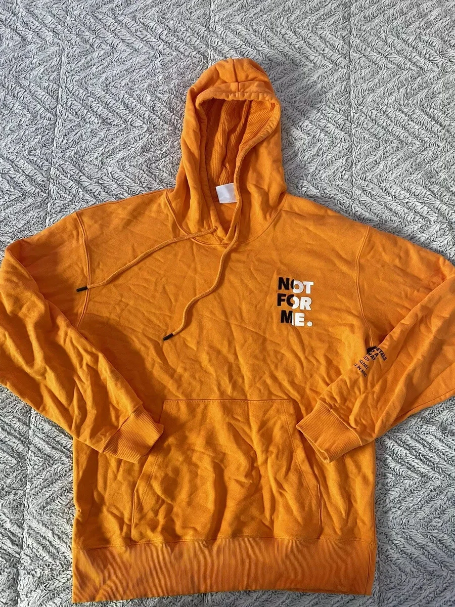 Zara shop orange hoodie