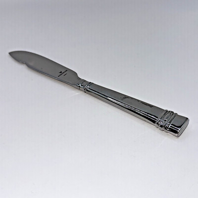 Wedgwood Oberon Hollow Master Butter Knife Spreader 18/10 Glossy 7-1/8'' NOS Rare