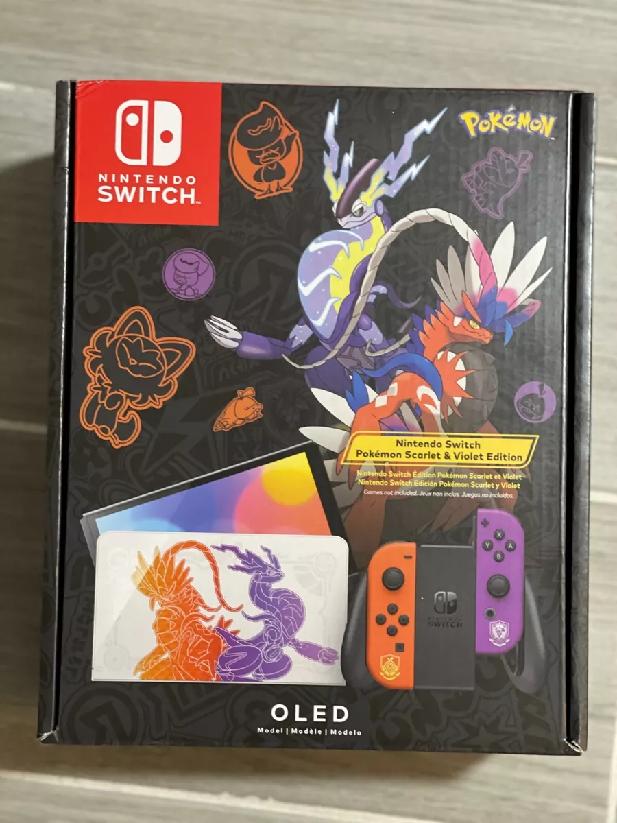 Nintendo Switch - OLED Model: Pokemon Scarlet and Violet Edition Console  45496597399