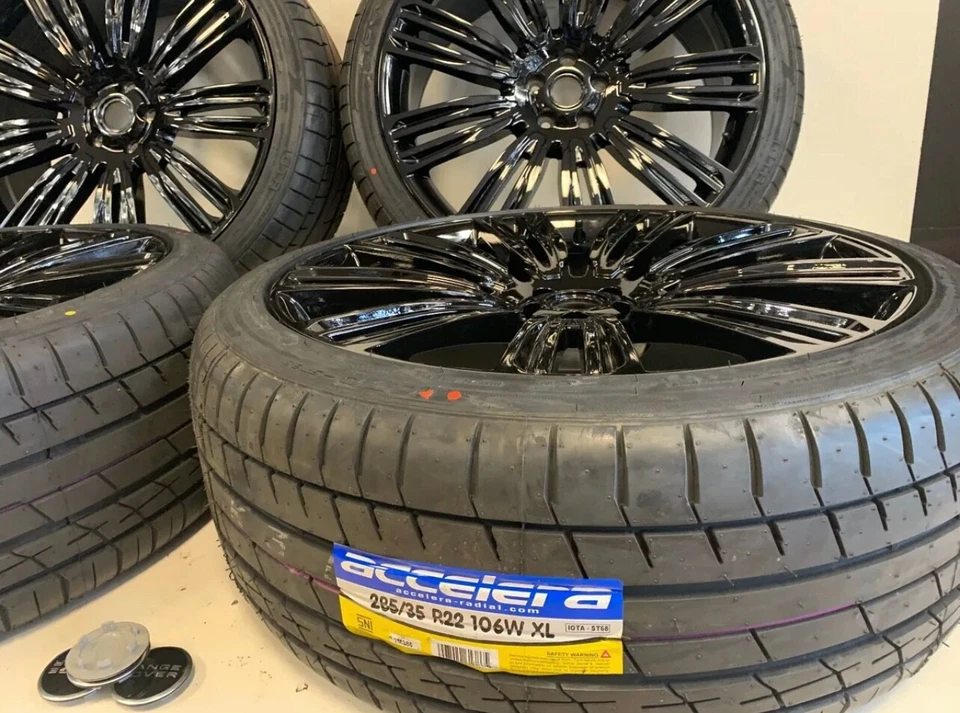 LLANTAS 22" PARA RANGE ROVER EDICIÓN VELAR LLANTAS NEUMÁTICOS 5x108 EVOUGE VELARYY Foto 2 de 4