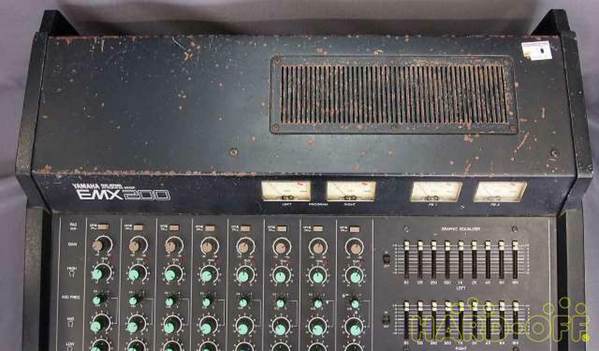 YAMAHA DJ Mixing Console EMX200 Fast Shipping From JAPAN not