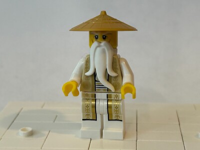LEGO Ninjago Wu Sensei gold robe minifigure 70751 Temple of