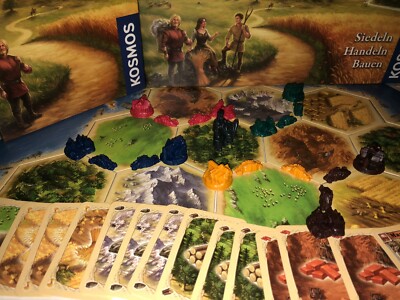 Die Siedler von Catan Kunststoff Ersatzteil Ersatzteile Plastikversion 3/4. Gen.