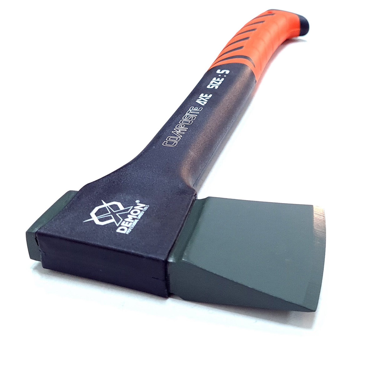 Accetta Ascia Scure Spacca Legna Acciaio Con Manico Fibra Di Vetro 1,5 - Foto 6