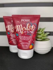 Perfectly Posh Hand Cream Hello It’s Merlot X2 Red Wine Warm Spice Tonka Bean