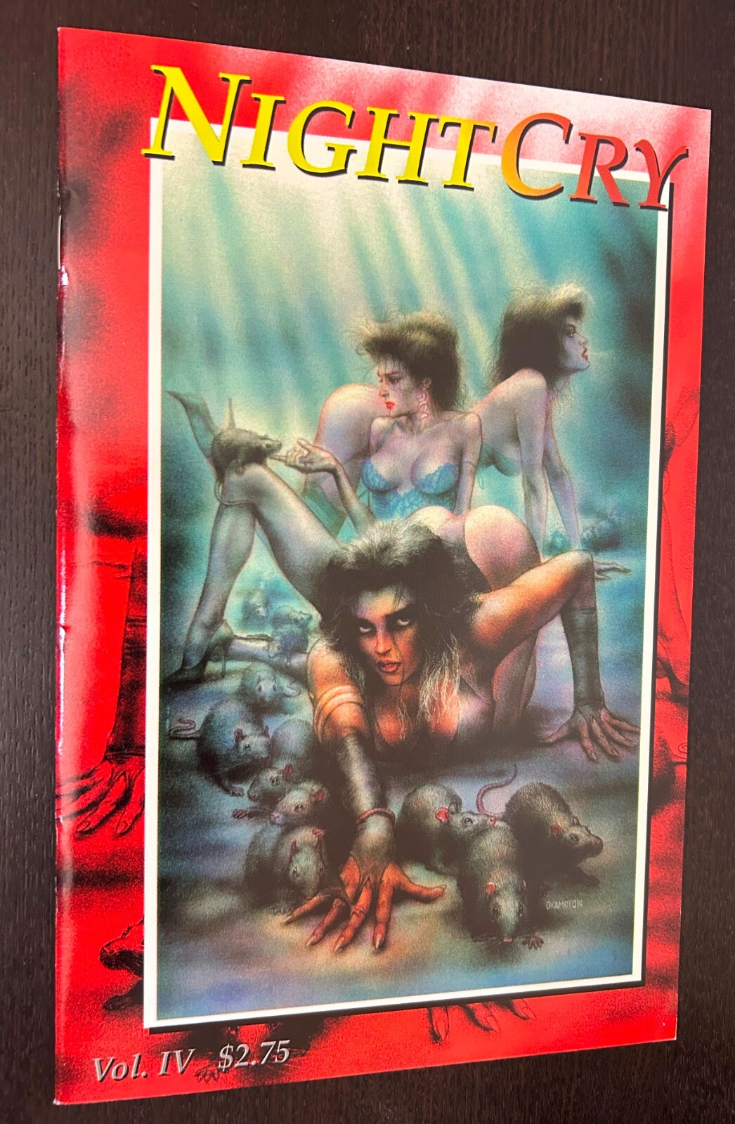 NIGHTCRY #4 (CFD Comics 1995) -- Independent HORROR -- NM-