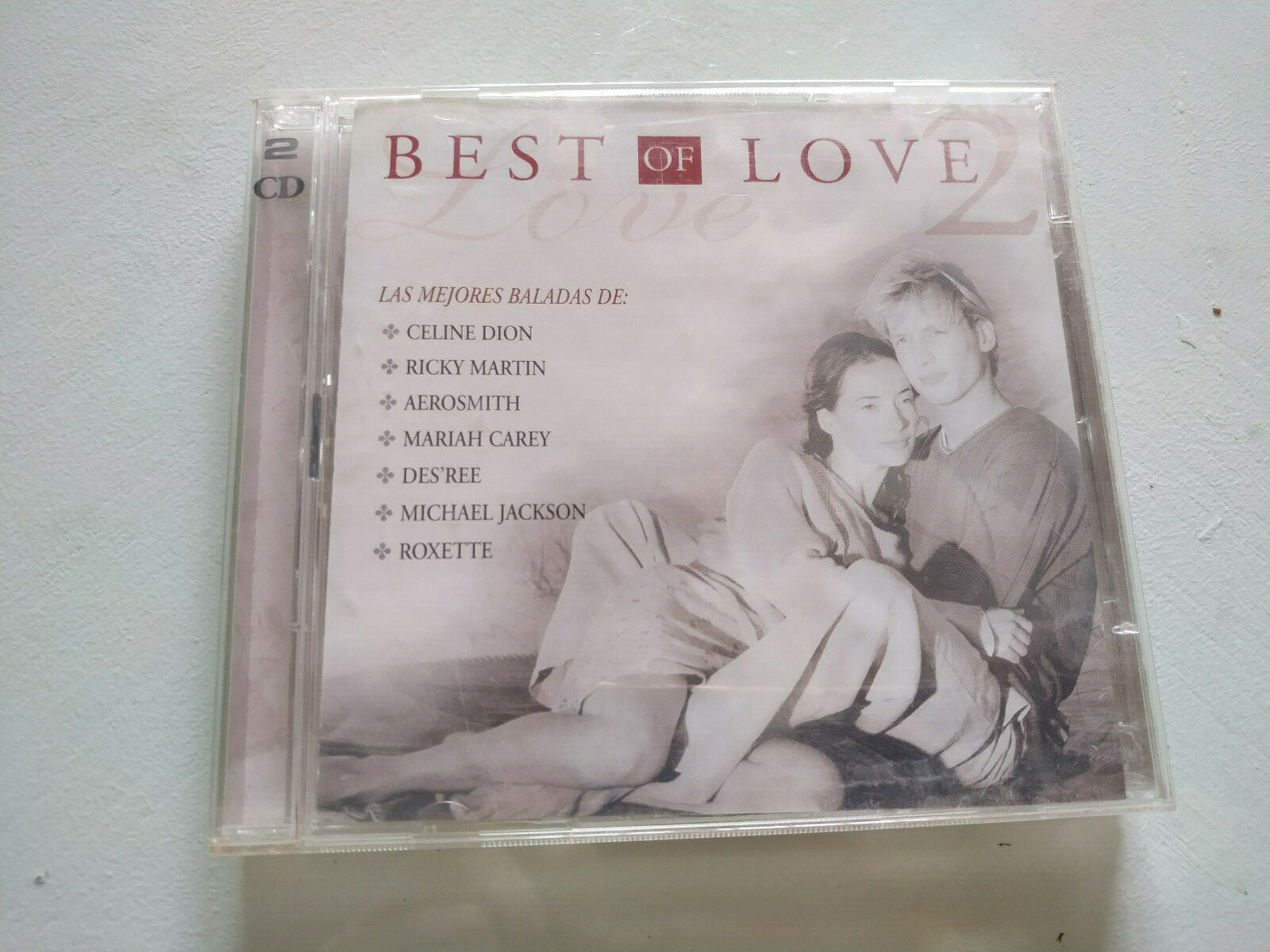 Best Of Love Celine Dion RICKY MARTIN AEROSMITH Mariah Carey Sony 1999 2 X CD Am