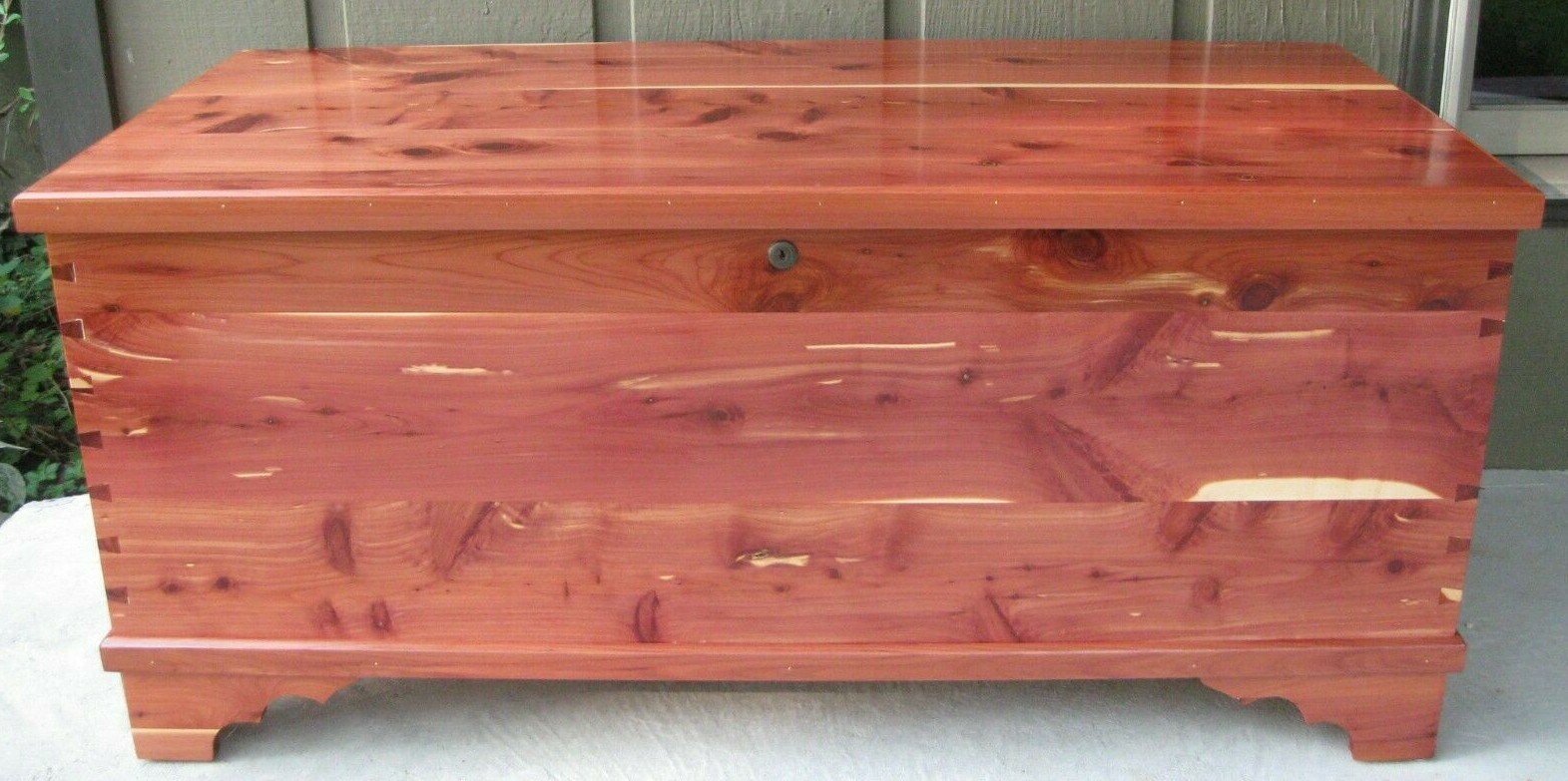 Hope Blanket Cedar Chest Kit DoItYourself Woodworking flattop dovetail joints eBay