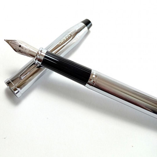 crf15 CROSS Century II Fountain Pen 3509-F Chrome | eBay