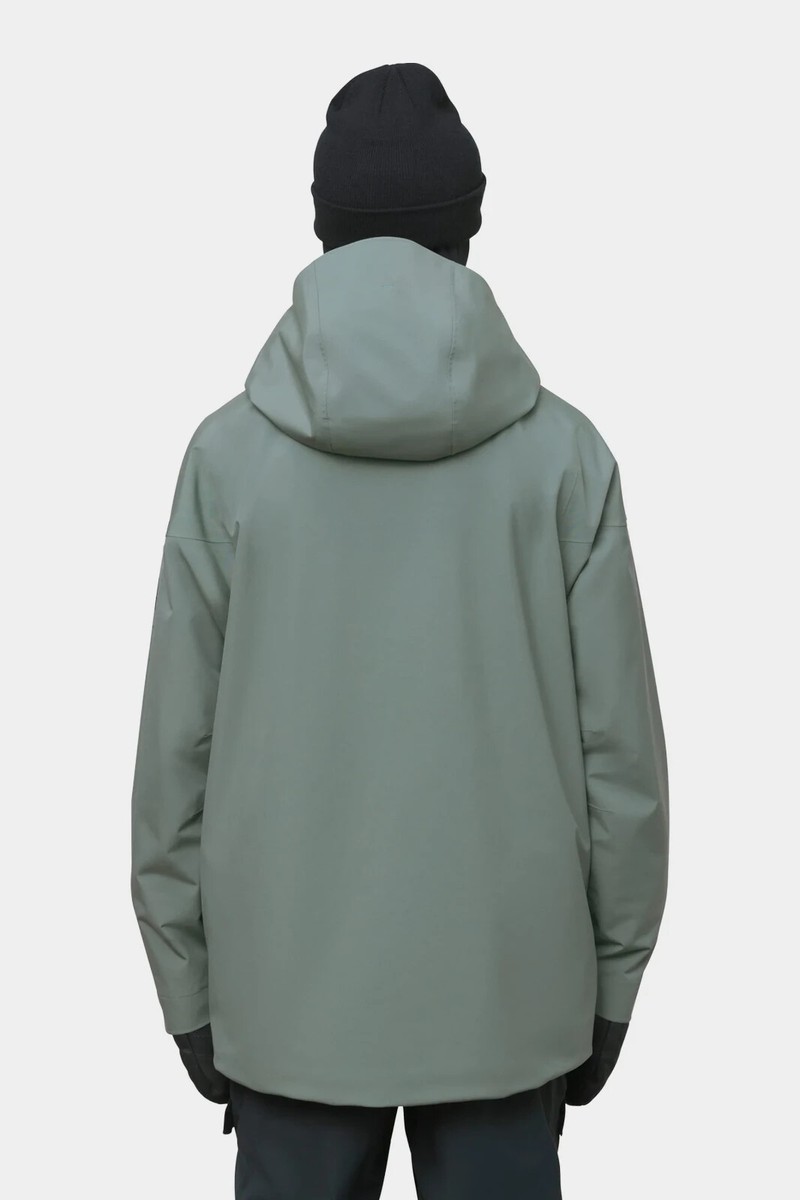 NWT Mens 686 GORE-TEX Hydrastash Sync Jacket $470 M green