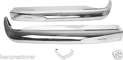 Euro Style Front Bumper Set fits Mercedes W113 230SL 250SL 280SL