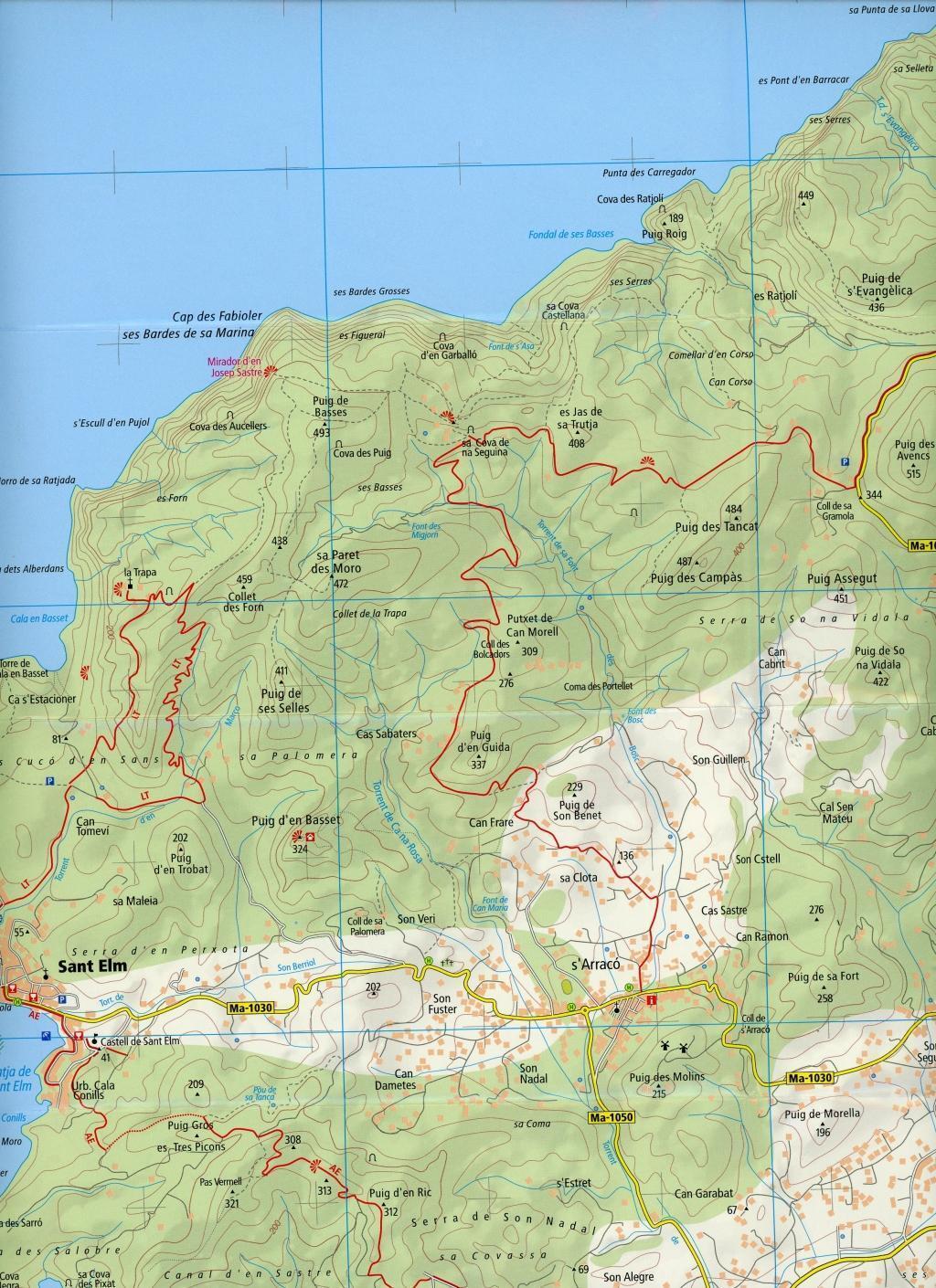 Thumbnail - Mallorca - Serra De Tramuntana Sur/süd /south/sud 1:25 000