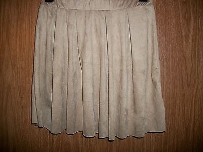 NWT SIMPLY RUBY KHAKI COLORED SKATER SKIRT Retails $28.00