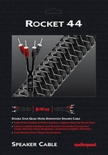 AudioQuest Rocket 44 BI-Wire Speaker Cable - ...