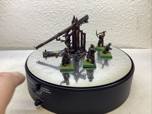 Warhammer Fantasy- Bretonnian Trebuchet incomplete painted metal MS61472 - Picture 8 of 8