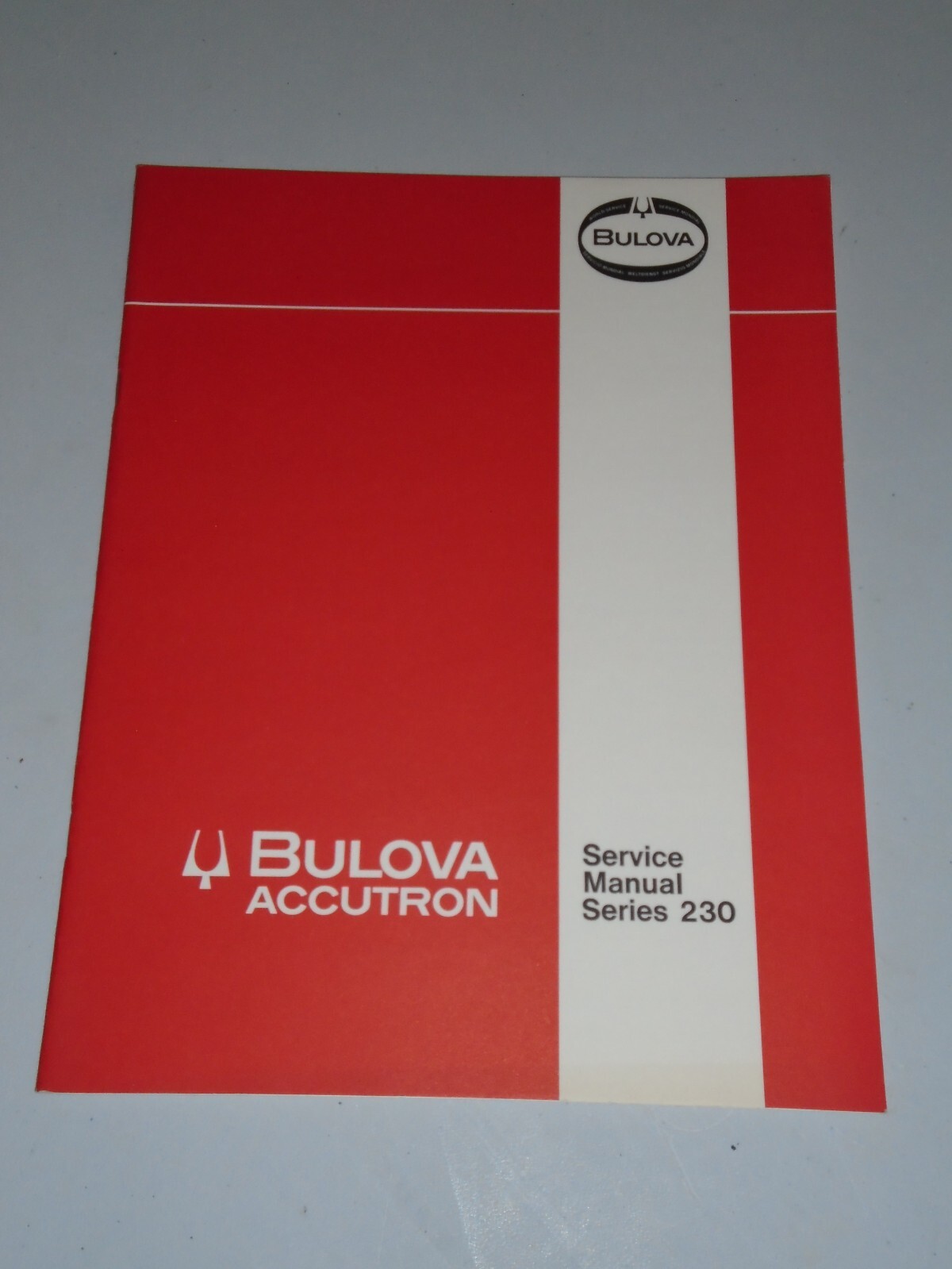 1973 Bulova Accutron Service Manual Series 230 | eBay