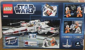Lego Star Wars 9493 X-Wing Starfighter with Figures Instructions Original Box 100% Complete