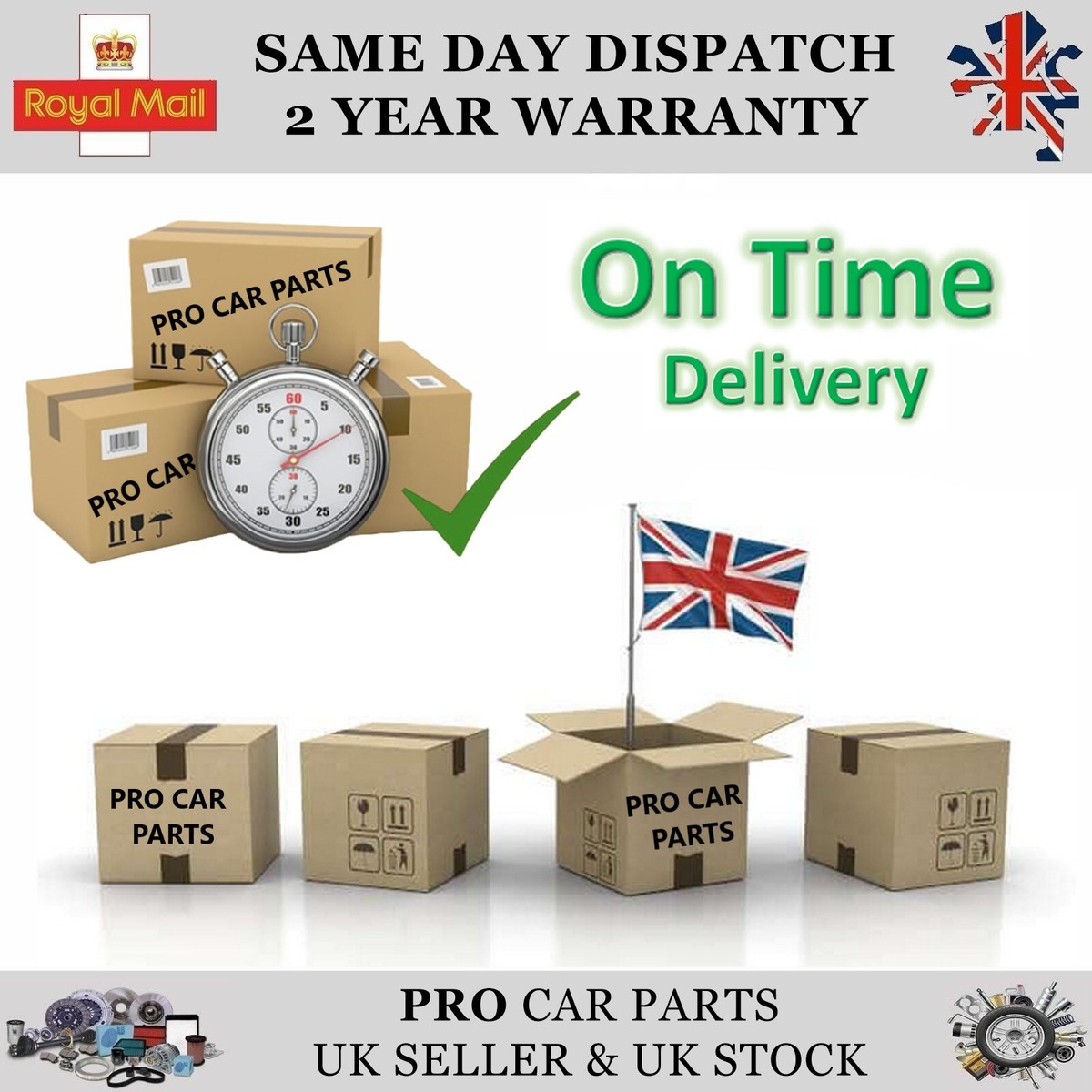 Lampada Indicatore Laterale Destro O Sinistro (3X) Per