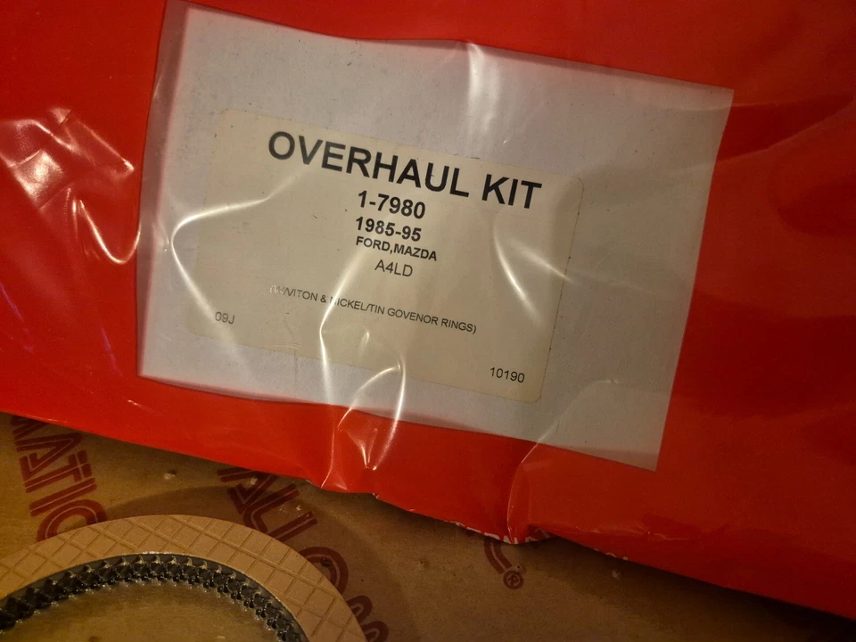 A4LD Transmission Overhaul Kit with Friction Plates 1985 to 89 Ford Mazda - Image 3 of 4