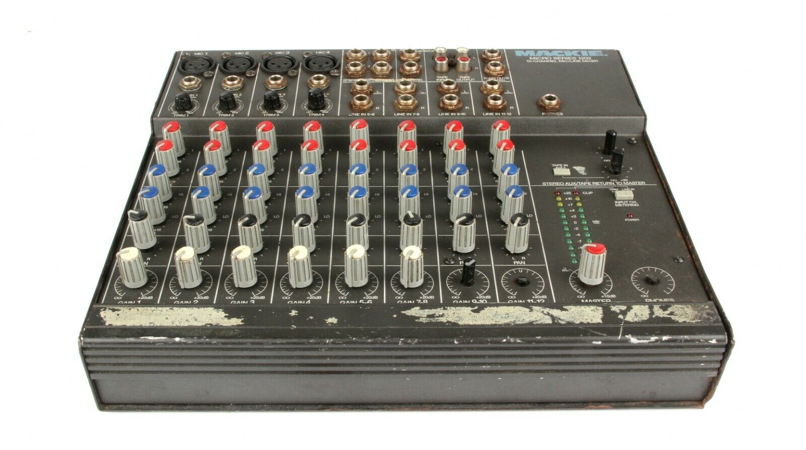 *Mackie Micro Series 1202 12 Channel Mic/Line Mixer _ FOR PARTS / AS IS _