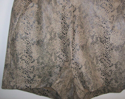 ZARA SHORTS SCHLANGENPRINT BRAUN BEIGE SCHWARZ REF.2398/235 GR. L BLOGGER LIEBLING - Bild 4 von 5