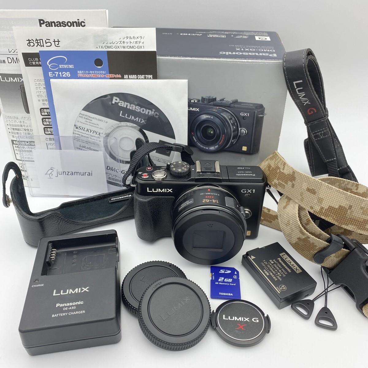 Lens Panasonic Lumix Club [Exc+5 W/BOX] Panasonic LUMIX DMC-GX1