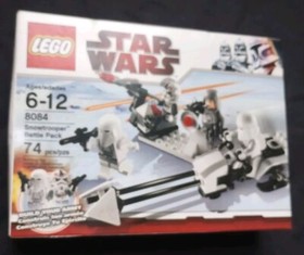 LEGO 8084 Star Wars Snowtrooper Battle Pack 74 pcs 2010 Factory Sealed 