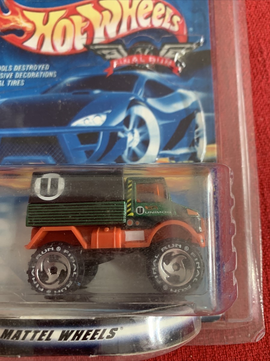 HOT WHEELS FINAL RUN LAST PRODUCTION MERCEDES-BENZ UNIMOG HOT WHEELS FINAL RUN LAST PRODUCTION MERCEDES-BENZ UNIMOG