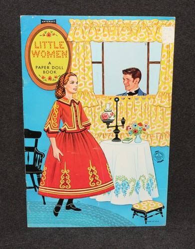 Little Women 1966 Press Out Paper Dolls Saalfield #1377 Unused